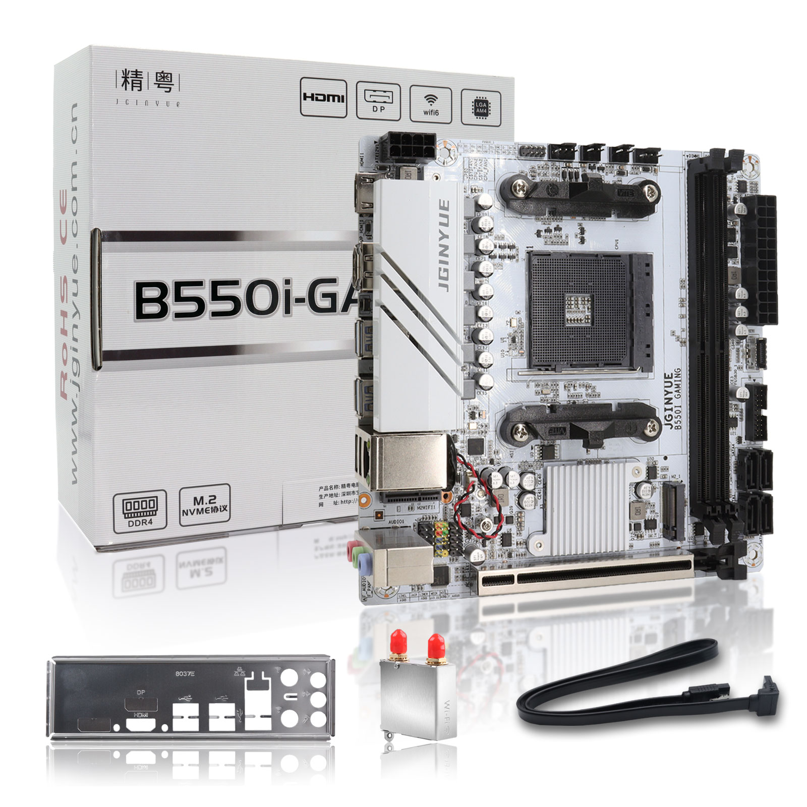 Материнская плата JGINYUE AMD  – обзор и цена X870E Atx Motherboard